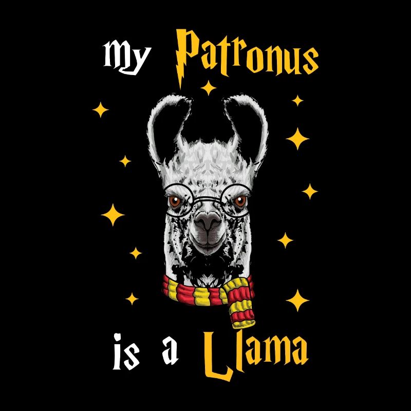 My Patronus Is A Lama Animal Lover Gift Idea