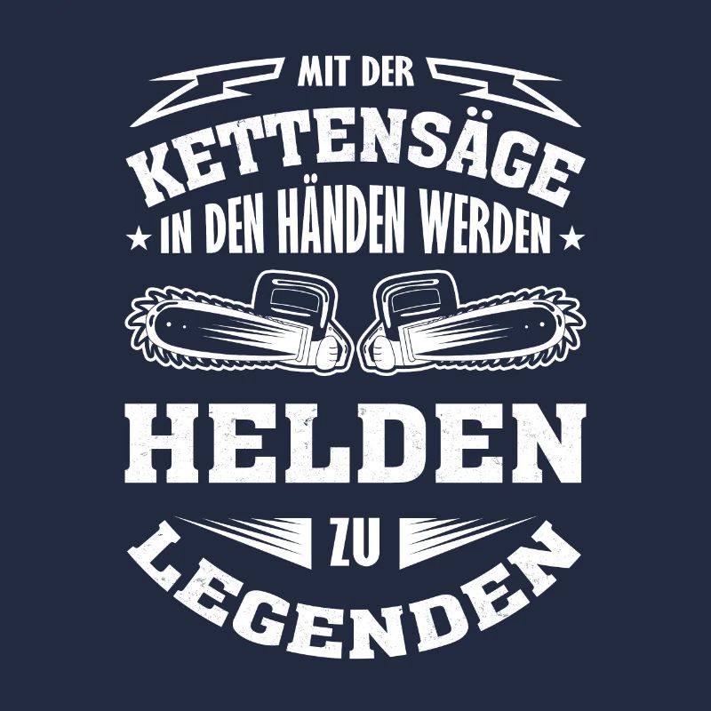 Mit der Kettensäge in den Händen werden Helden