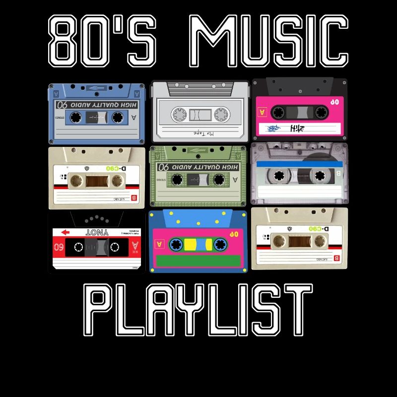 Cassette 80's Playlist Musique