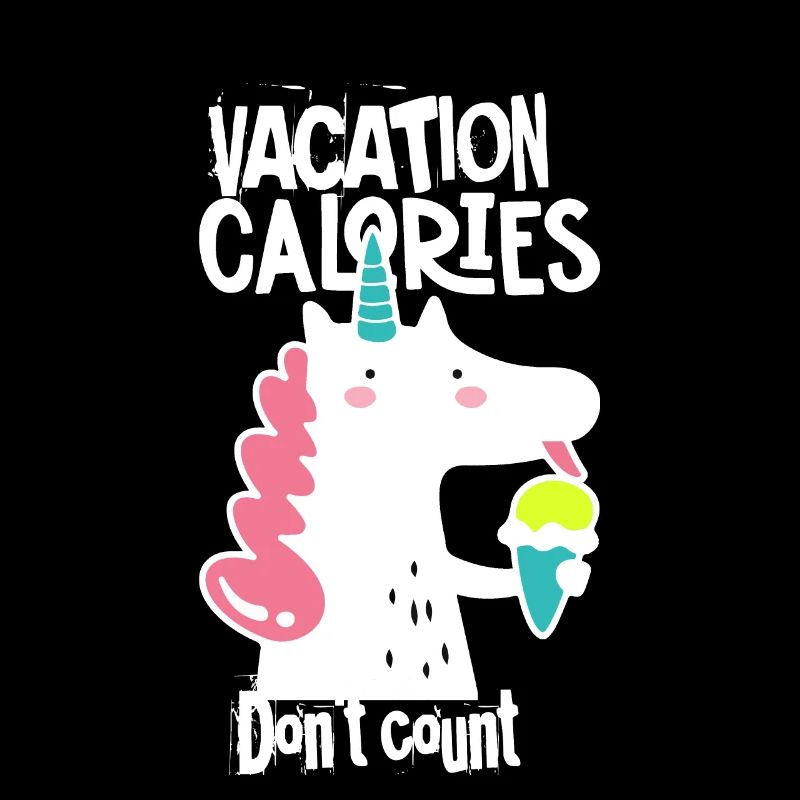 Einhorn Eis Eiscreme Geschenk Kalorien Urlaub