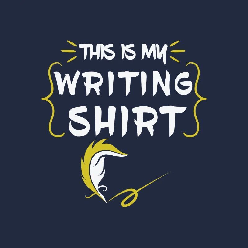 Funny Writing Shirt gift