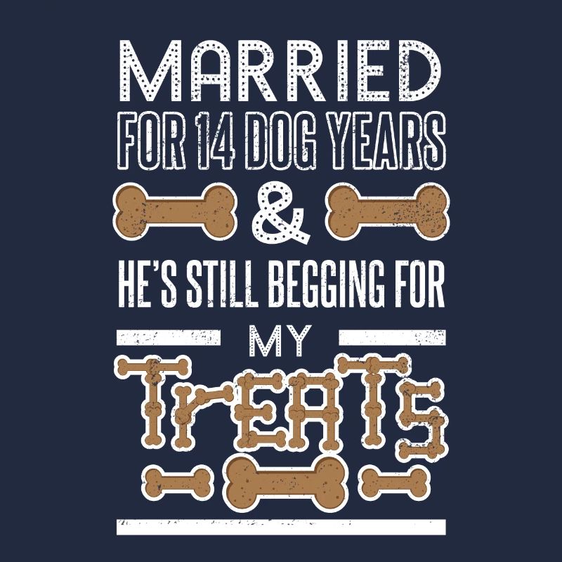 Mariage 14 ans de chien 2e anniversaire de mariage