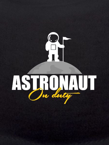 Astronaut im Einsatz Geschenk