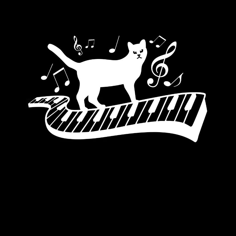 Klavier Katze