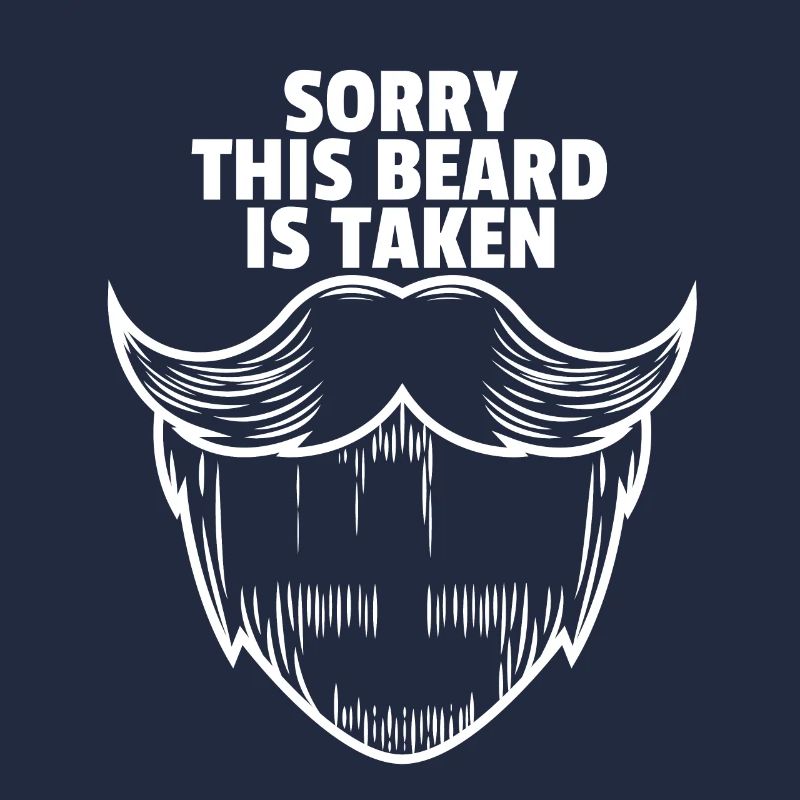 Bart Bärtig Bartträger Hipster Vollbart Geschenk