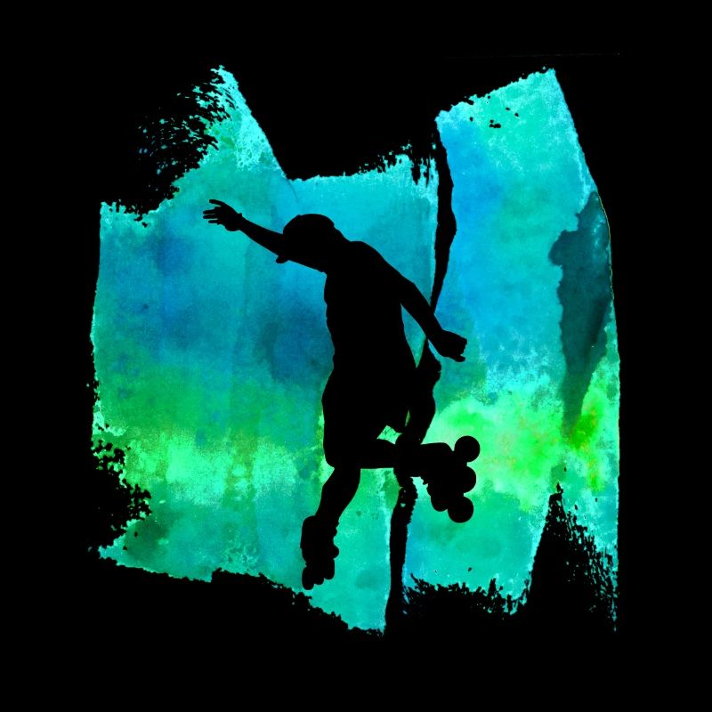 Rollerskates Inline-Skates Rollerblades T Shirt