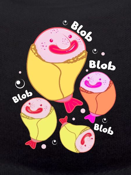 Blobfisch Tiefsee Grumpy Introvertiert Geschenk