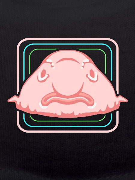 Blobfisch Tiefsee Grumpy Introvertiert Geschenk