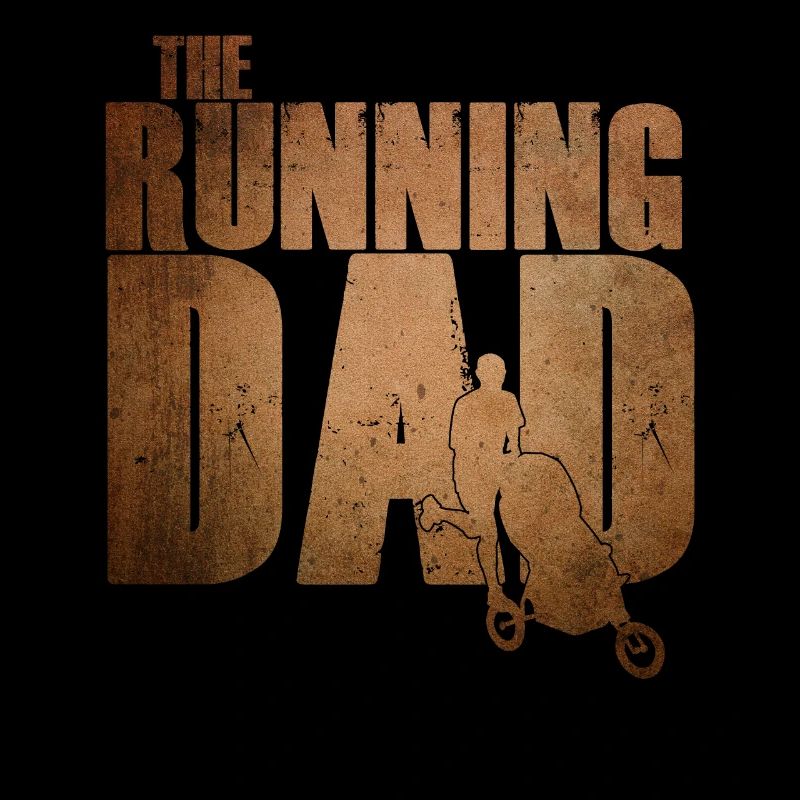 Jogging Running Marathon Father's Day Dad Father Gift
