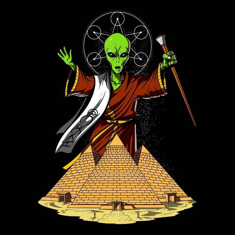 Conspiration des pyramides égyptiennes dans Space Alien Anunnaki
