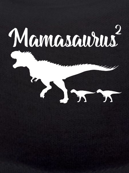 Pregnant Mamasaurus twins