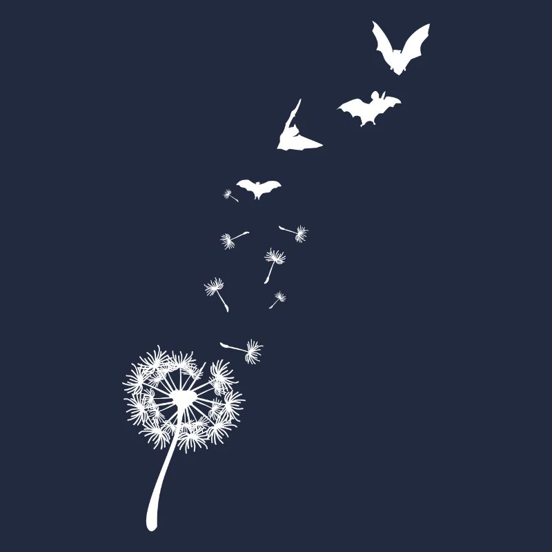 Fledermaus Pusteblume