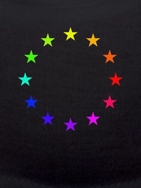 Europe EU Flage Rainbow
