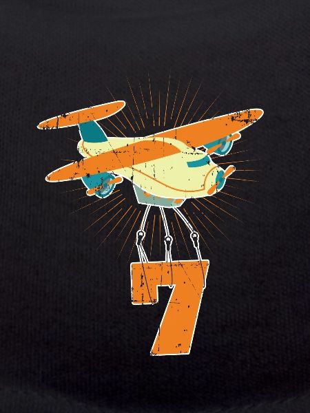 Pilot airplane 7th birthday