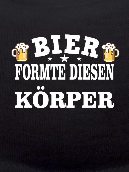 BIER FORMTE DIESEN KÖRPER