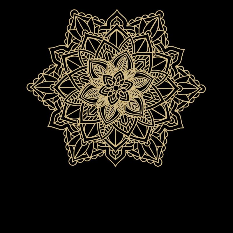 Mandala in gold