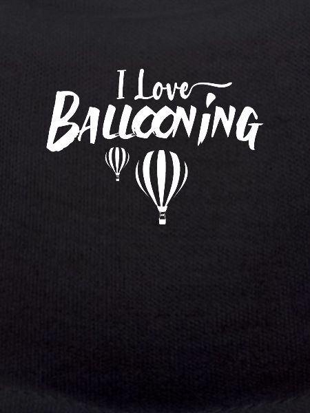 Heißluftballon Flug