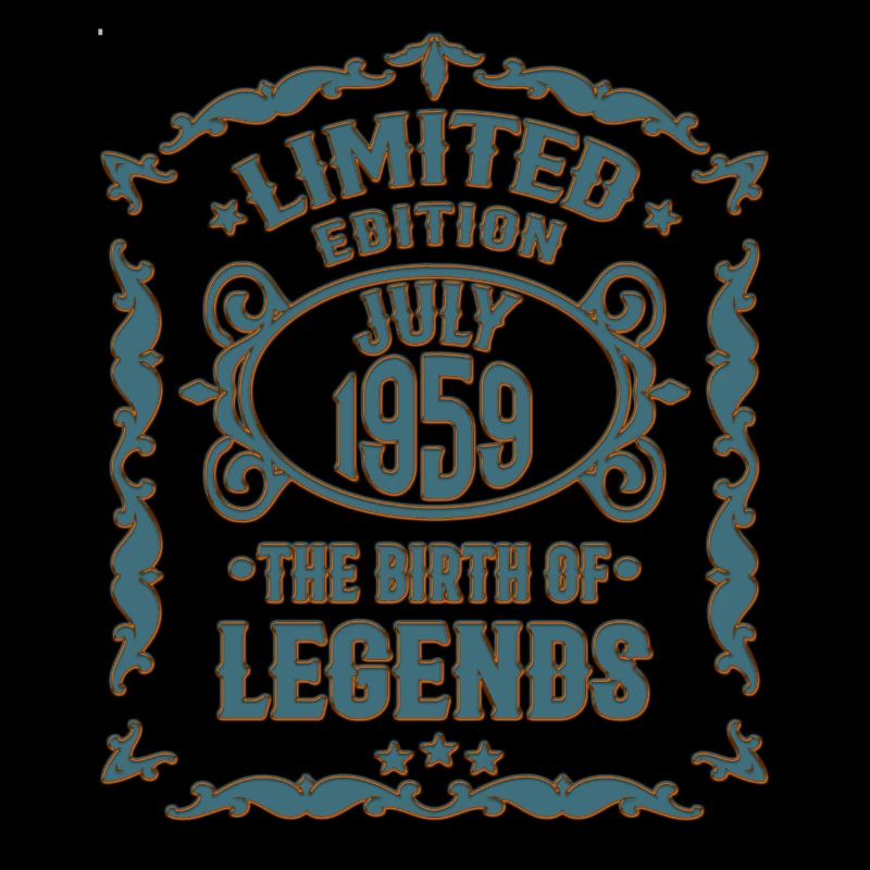 60. Geburtstag July 1959 - Lustiges Geschenk