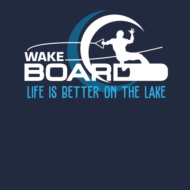 Surfeurs de wakeboard