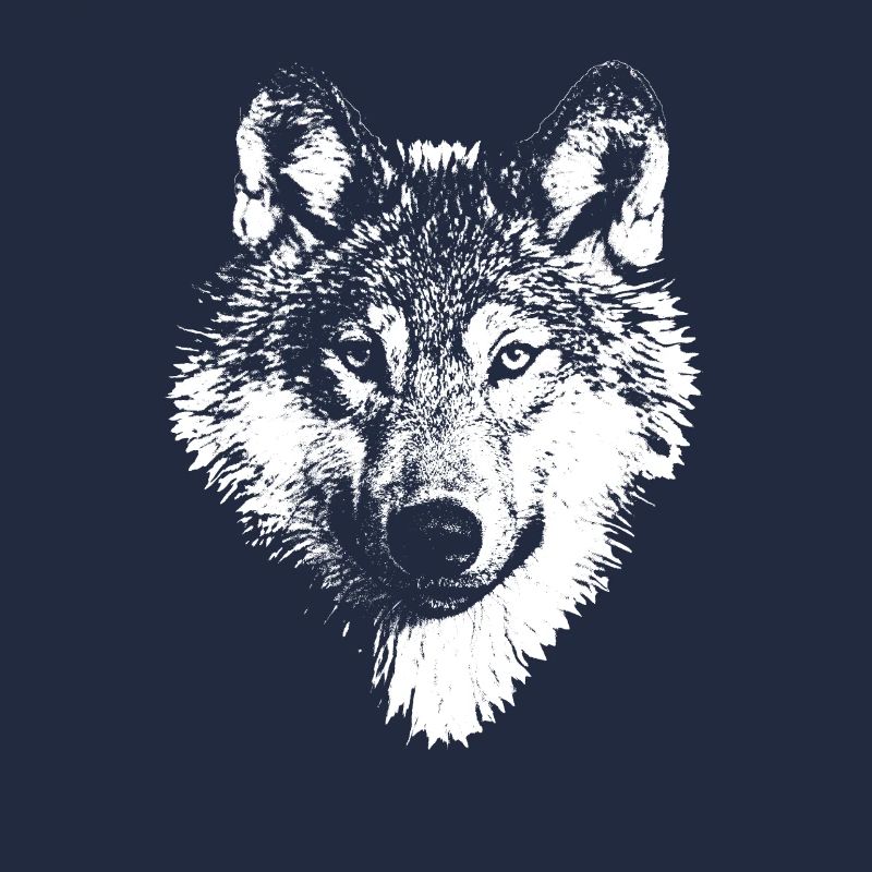 Weißer Wolf