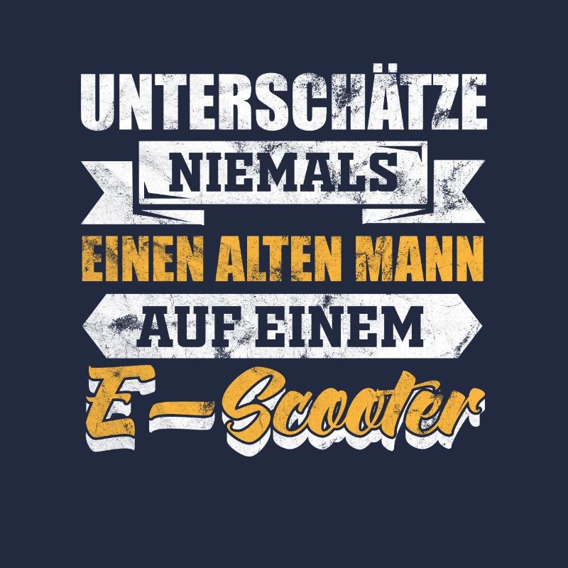 eScooter Roller witzige Sprüche Geschenk
