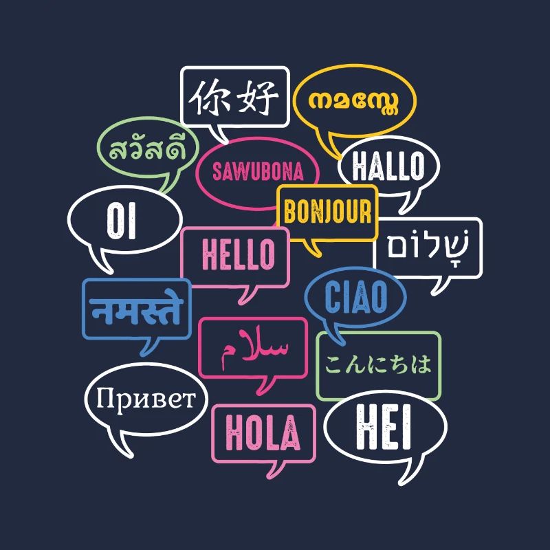 Multilingual Polyglot Globetrotter Language
