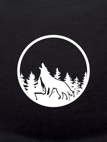 Heulender Wolf