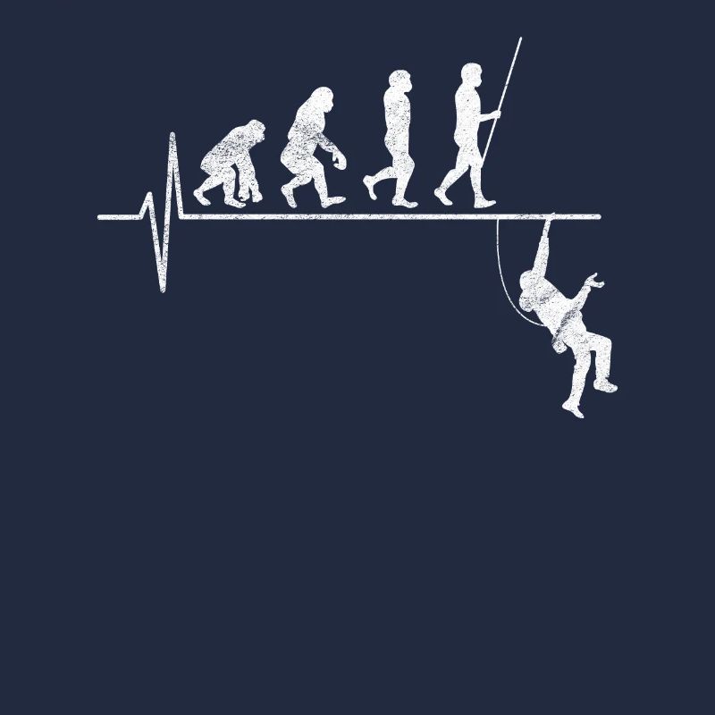 Klettern Evolution Geschenk