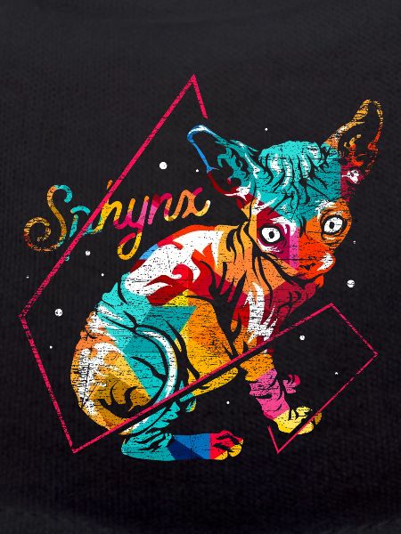 Sphynx polygone cadeau