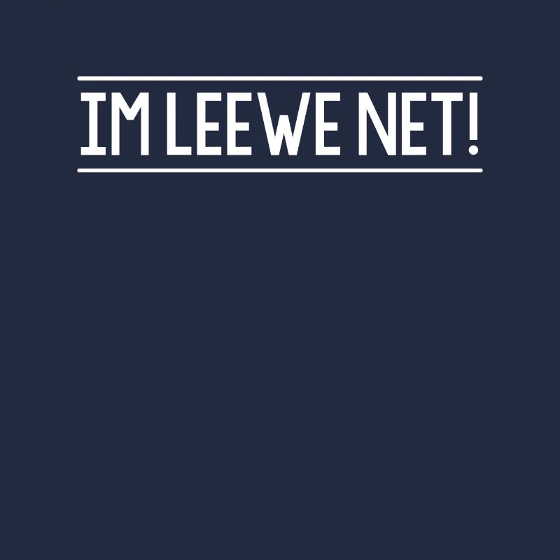 Im Leewe net! Pfälzer Dialekt Mundart