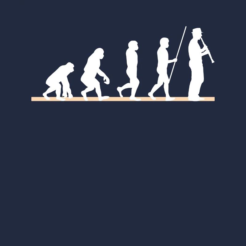 Klarinetten Evolution Geschenk