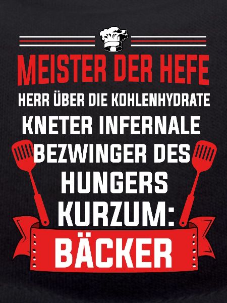 Bäcker Spruch Geschenk