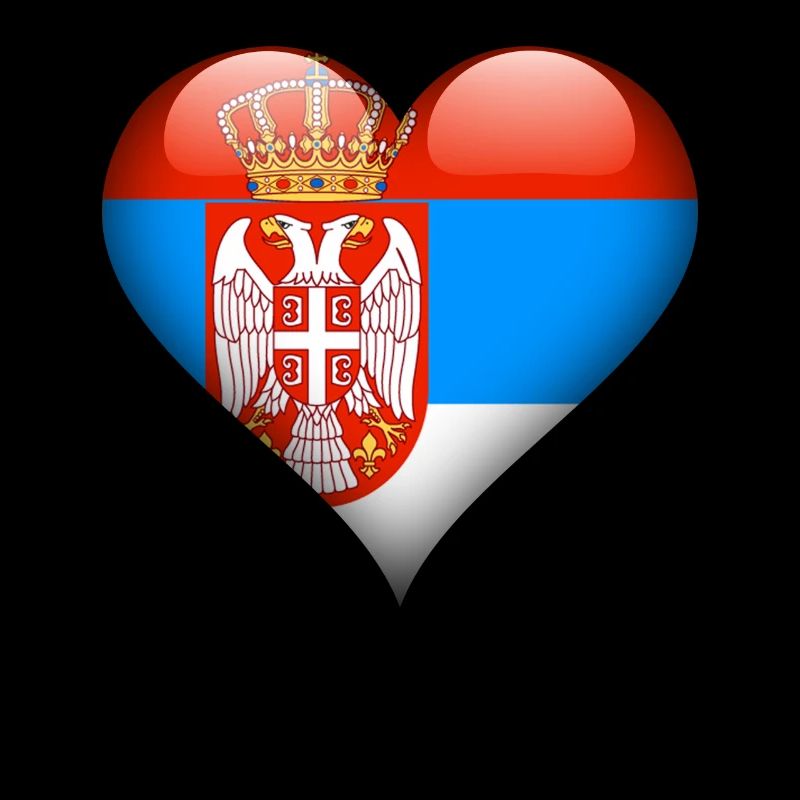 Drapeau de la Serbie