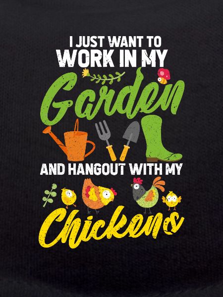 Poulets de jardin