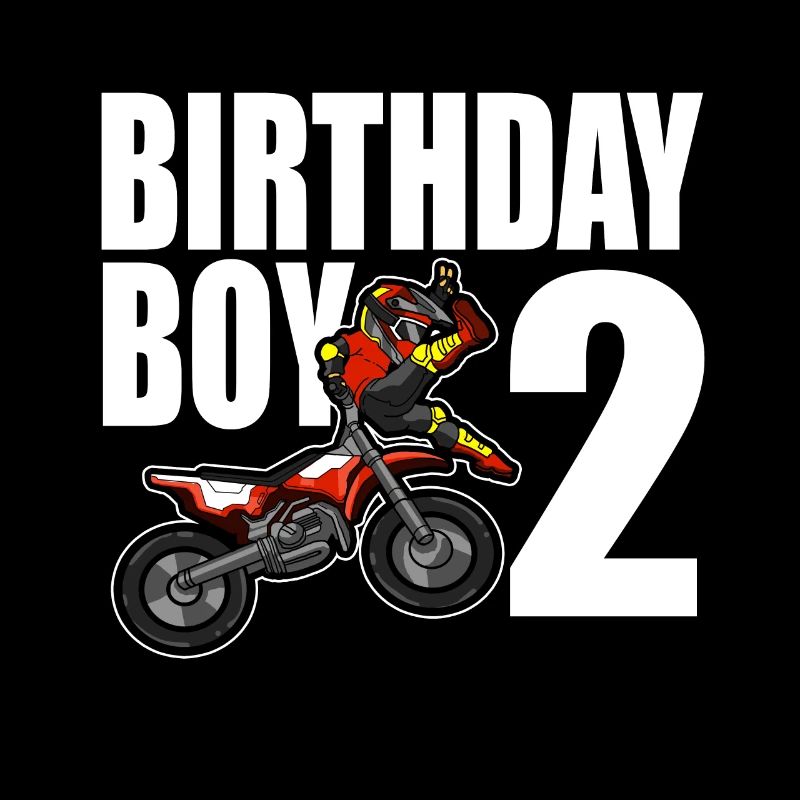 2e anniversaire motocross cadeau 2 ans