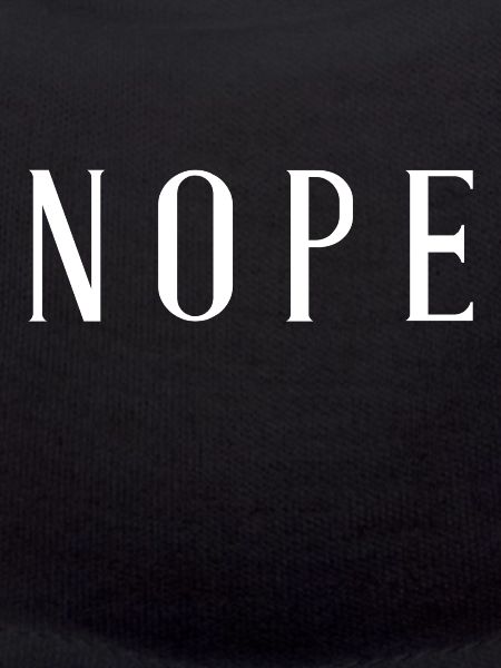 Nope