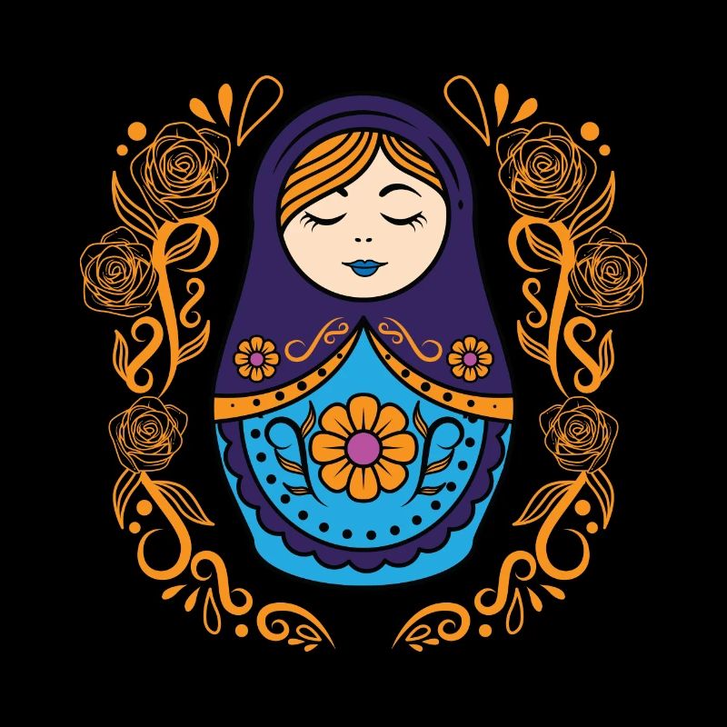 Matryoshka Matryoshka Poupée Russe Russie