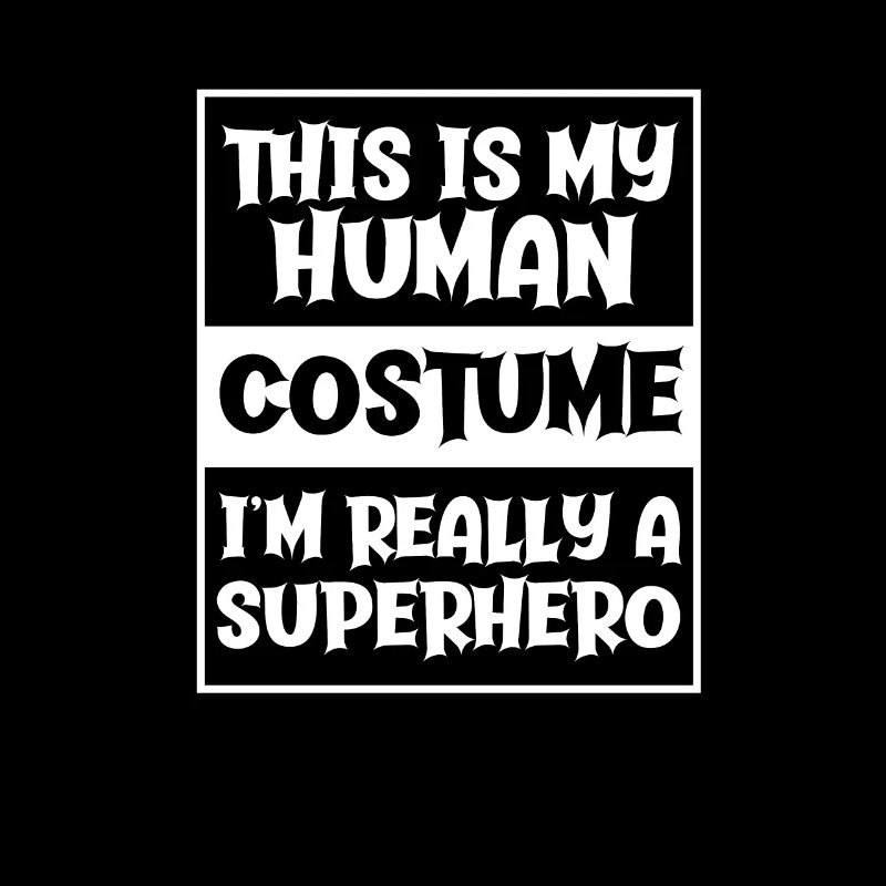 Halloween Superhelden Superhero Kostüm Geschenk