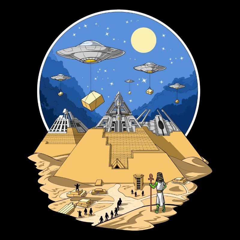 UFO Aliens Egyptian Pyramids