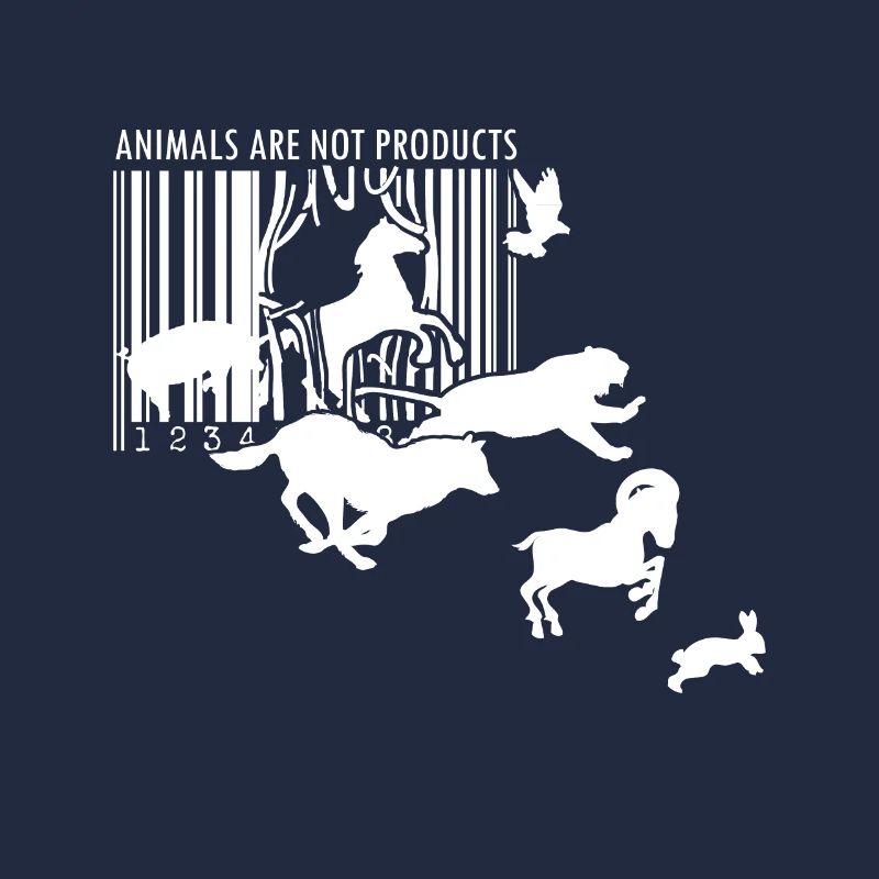 Défenseurs des animaux - Pas de produits Code-barres vegan