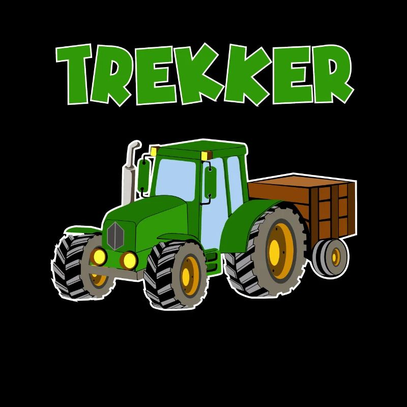 Trekker tractor tugboat farmer farm