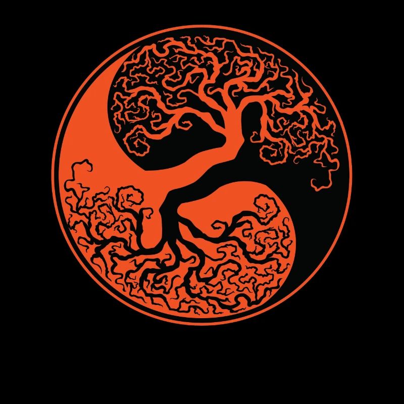 Weltenbaum - Yin und Yang