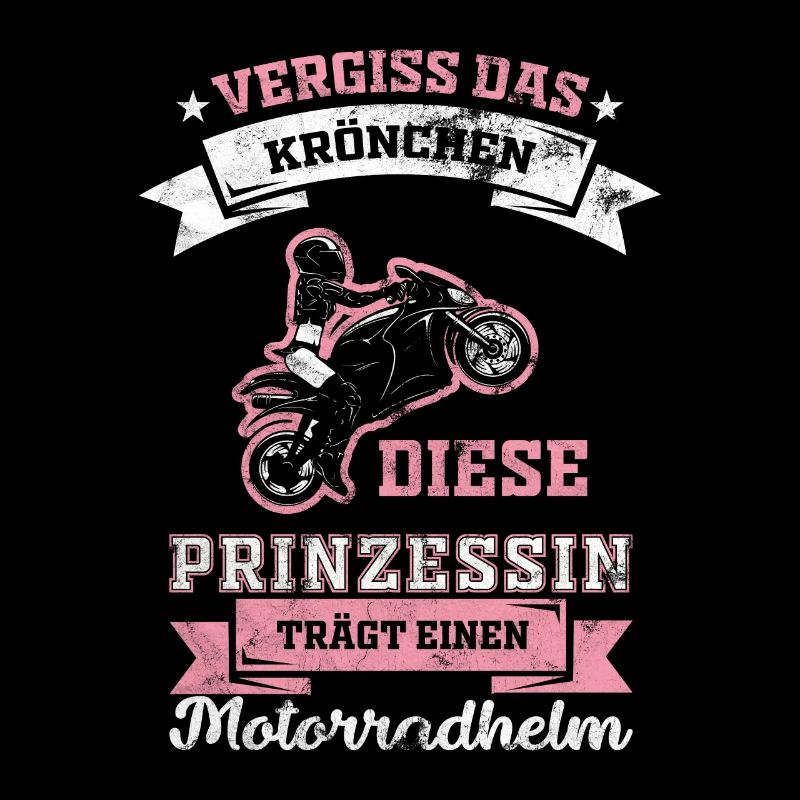 Motorradfahrerin Leidenschaft