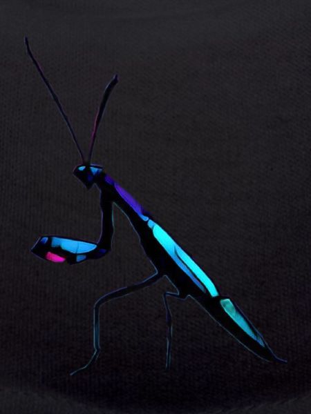 Bioluminescent Preying Mantis