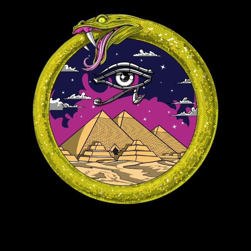 Pyramides Egyptiennes Ouroboros Serpent