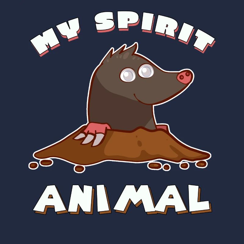 Mole, nearsighted, molehill gift