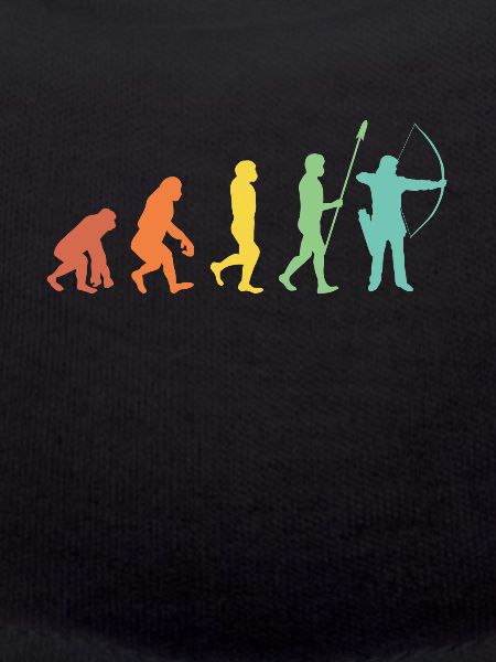 Evolution Bogenschießen Bogenschütze Pfeil Bogen