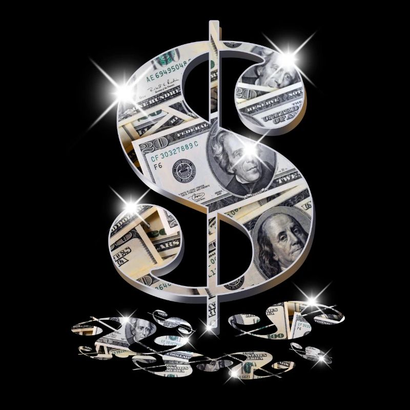 Cool As Dollar Bill Dollar Sign $$ Gift Design