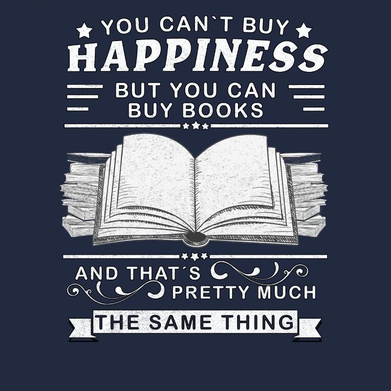 Buch lesen, Glücklich,Bücher Bibliothekar Geschenk