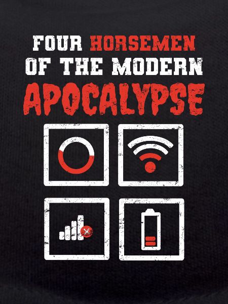 Four Riders Modern Apocalypse